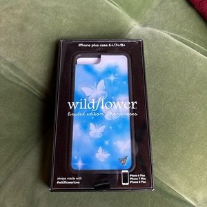 Blue Butterfly iPhone 6,7,8 Plus Wildflower Case